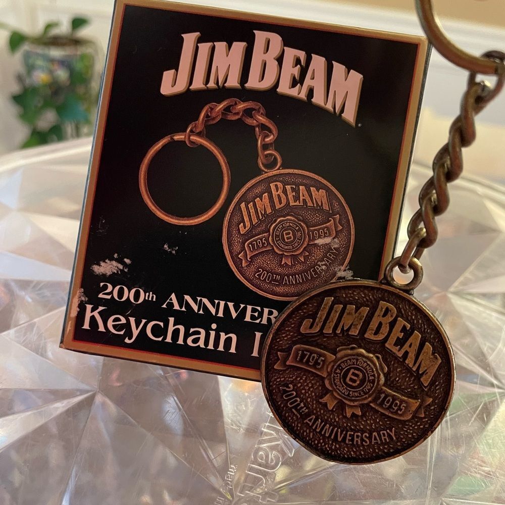 Jim Beam 200th Anniversary Key Chain 1995